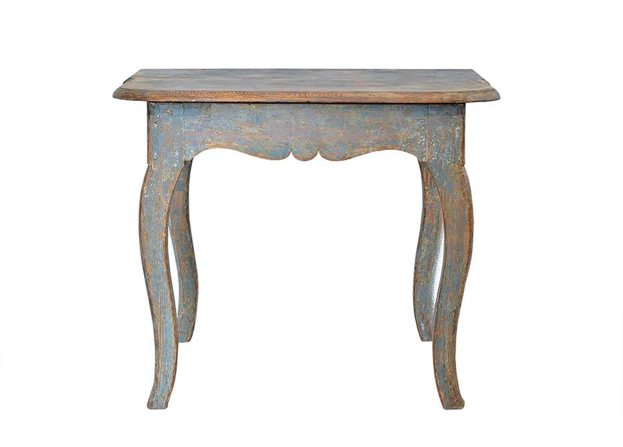 Early 19th Century Original Paint Swedish Provincial Table