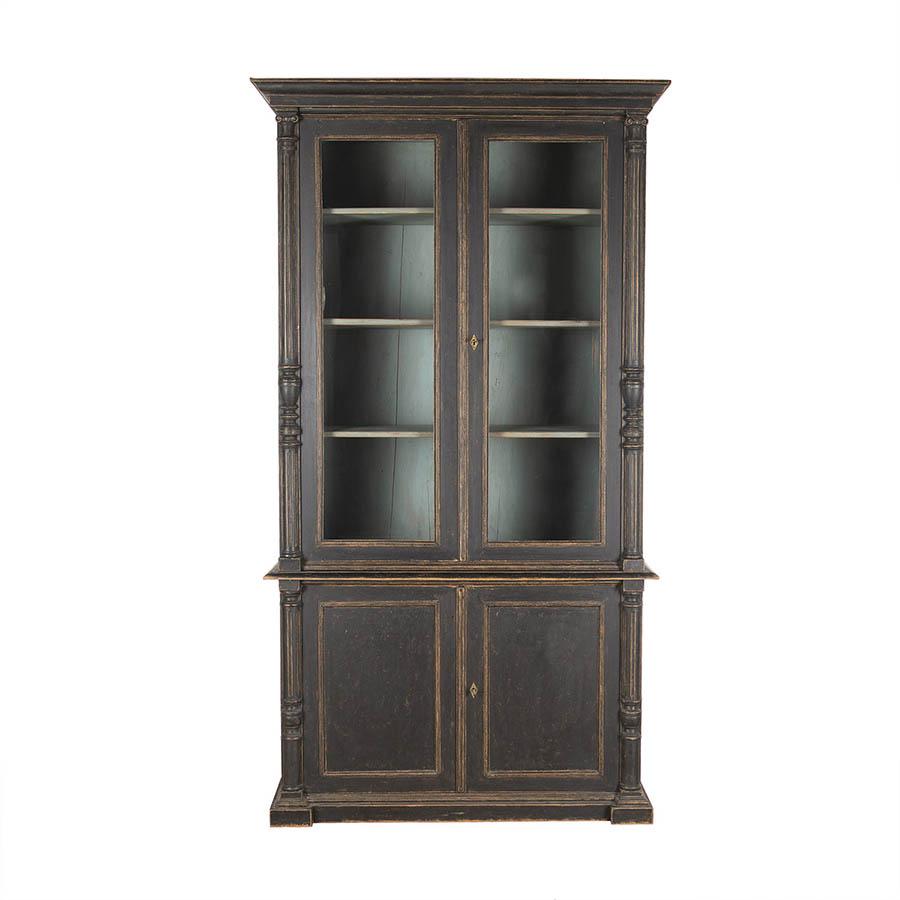 19th Century Glaze Bookcase
