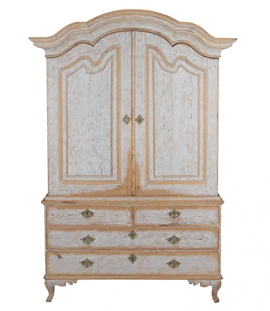 18th Century Swedish Rococo Period Cabinet