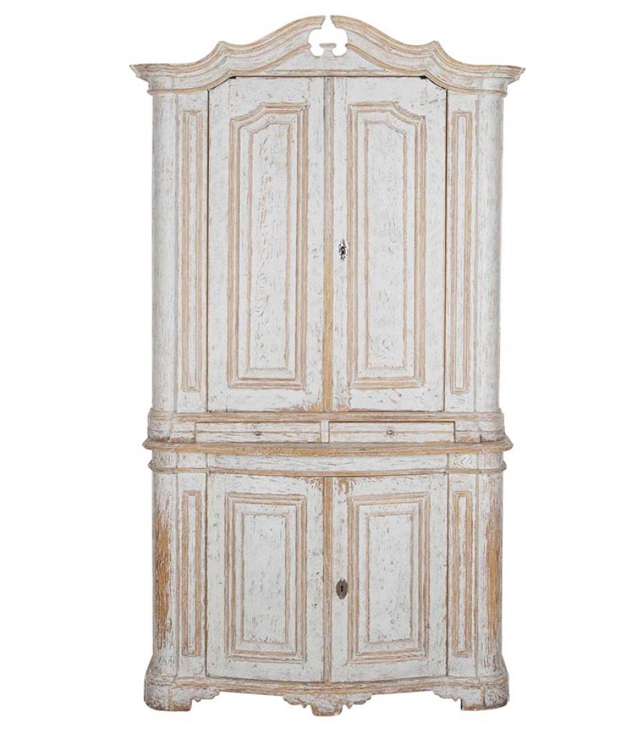 Late 18th Century Swedish Rococo Period Cabinet