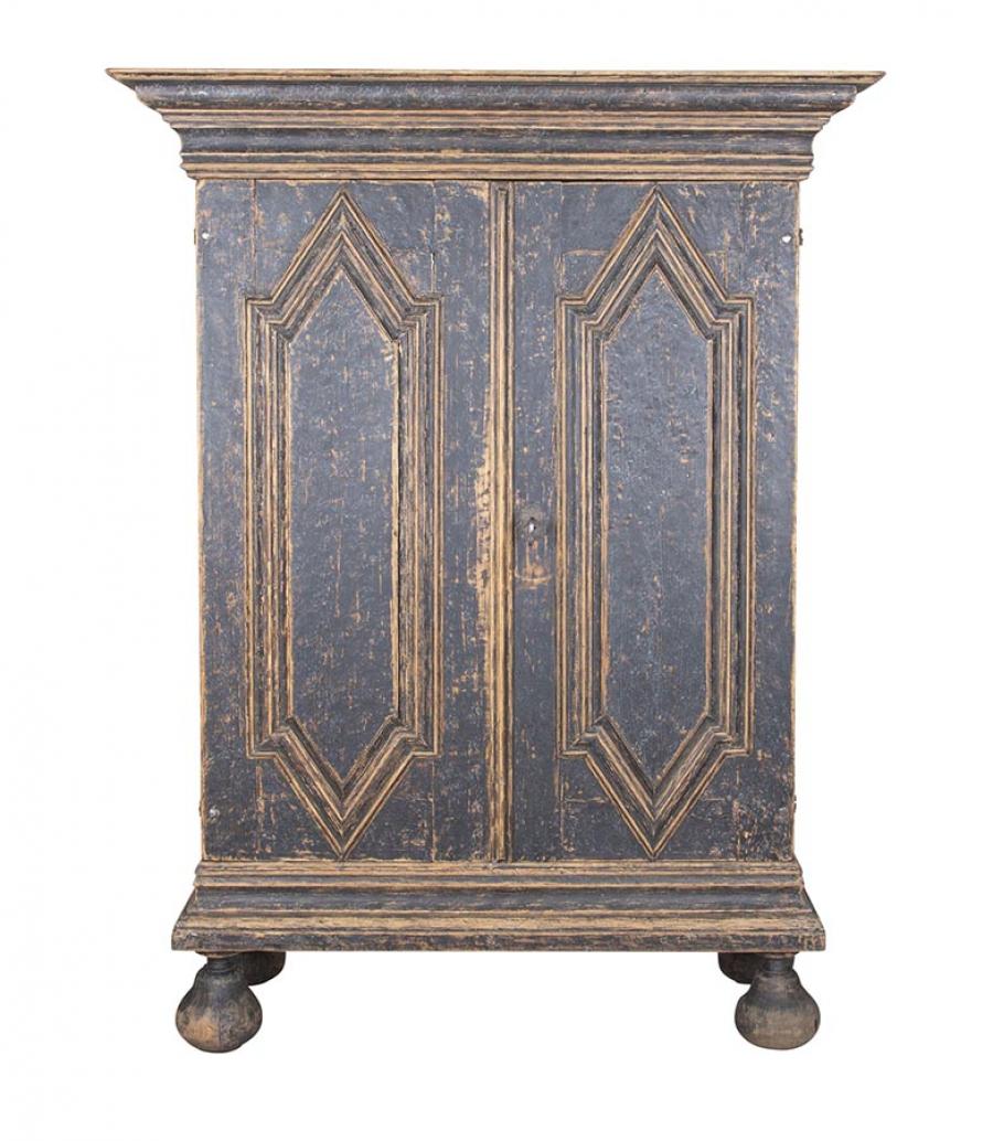 18th Century Swedish Period Baroque Cabinet